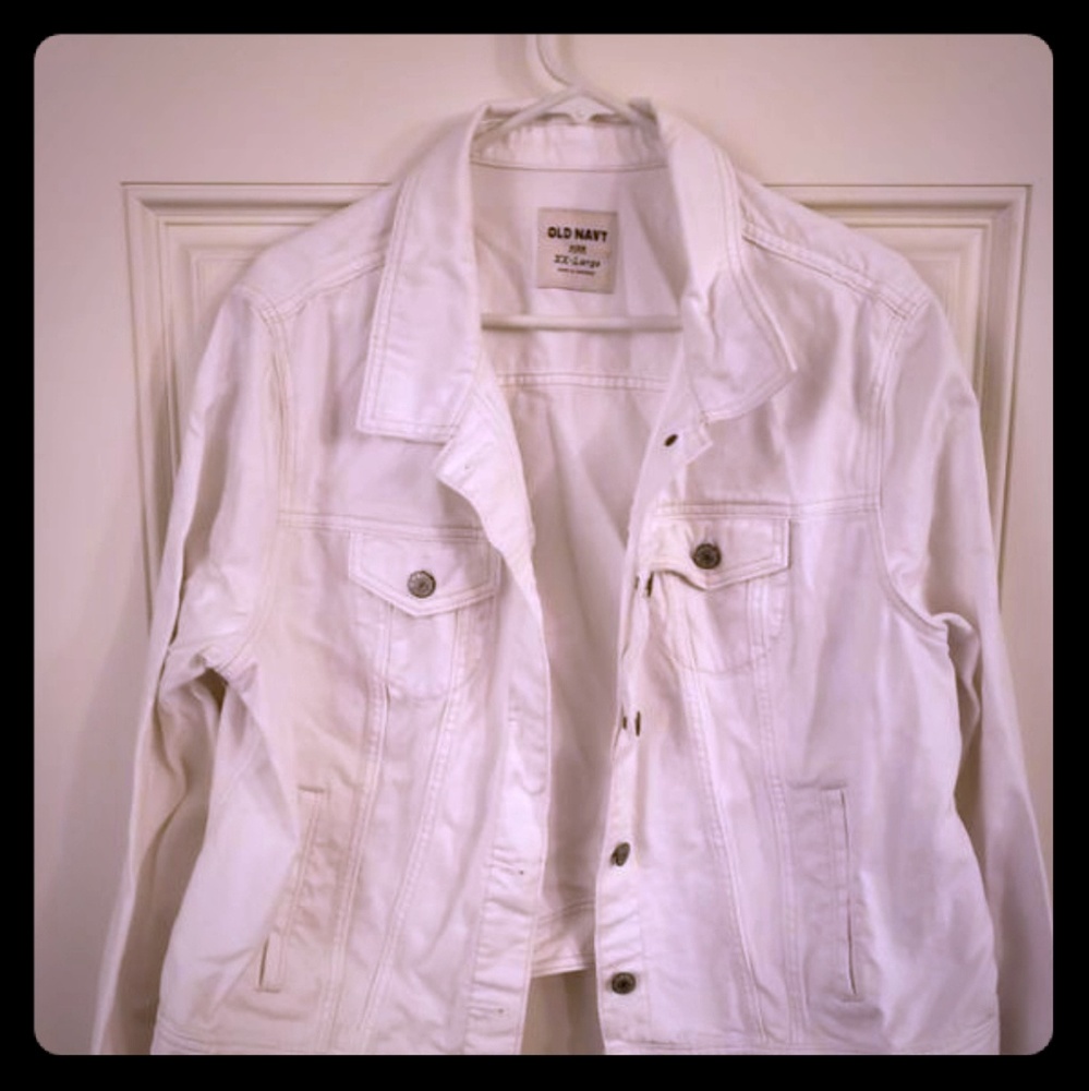 White Jean Jacket